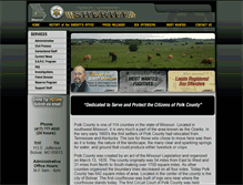 Tablet Screenshot of polkcountymosheriff.org